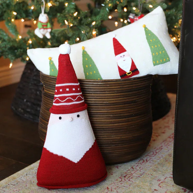 Santa Forest Pillow 10" x 20"