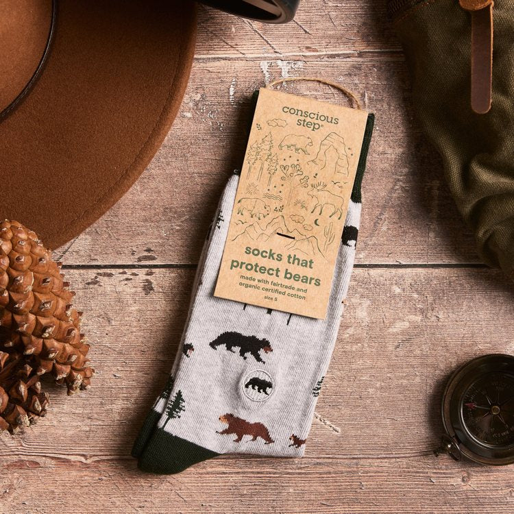 socks that protect bears styled