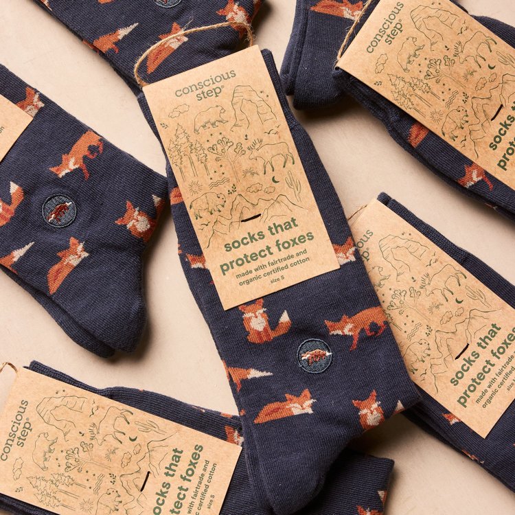 socks that protect foxes styled