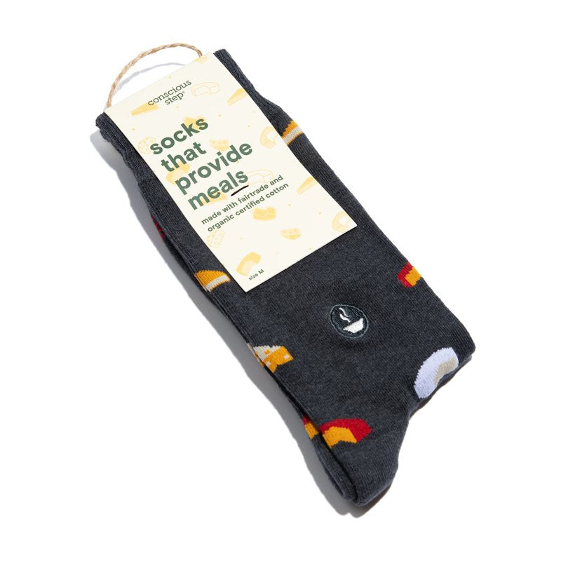 socks that provide meals cheese 3