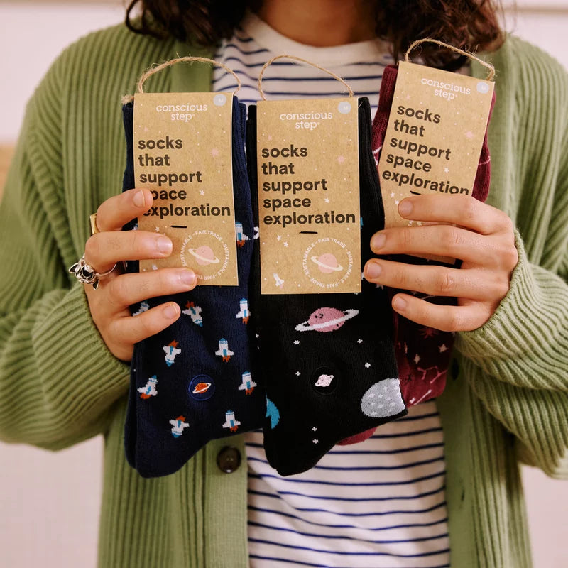 socks that support space exploration model
