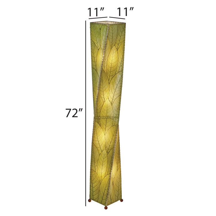 twist giant lamp green size