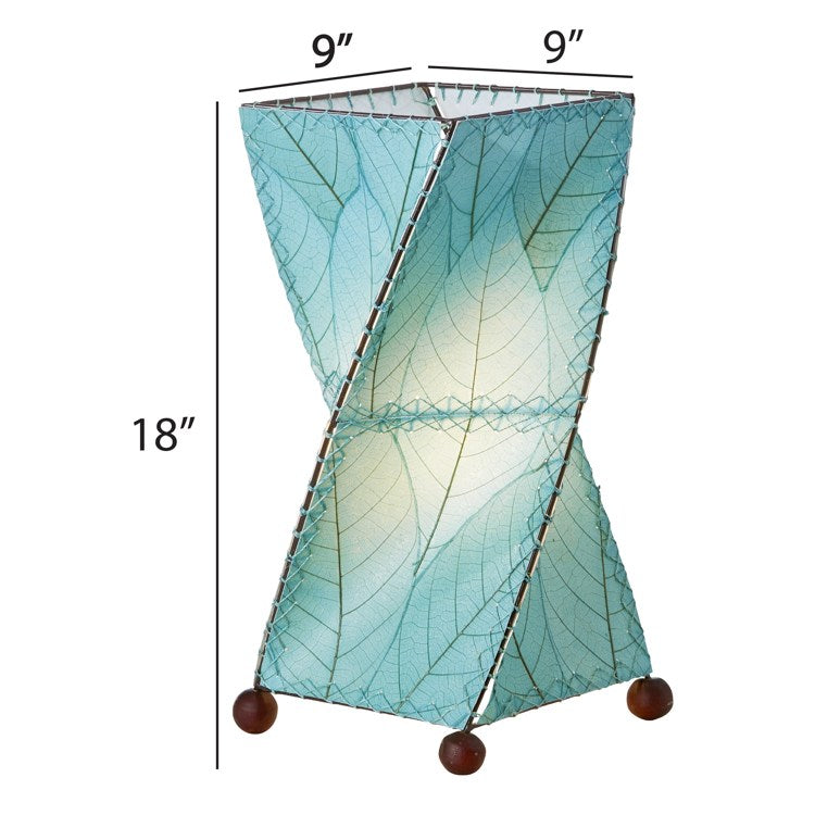 twist table lamp blue size