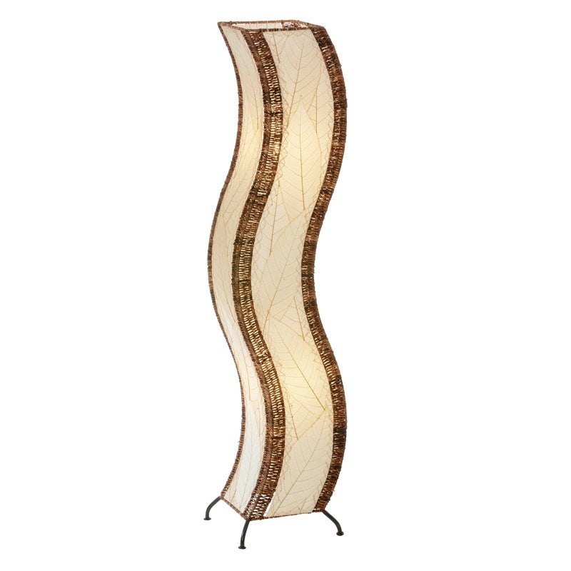 Wave Large Leaf Lamp - Natural