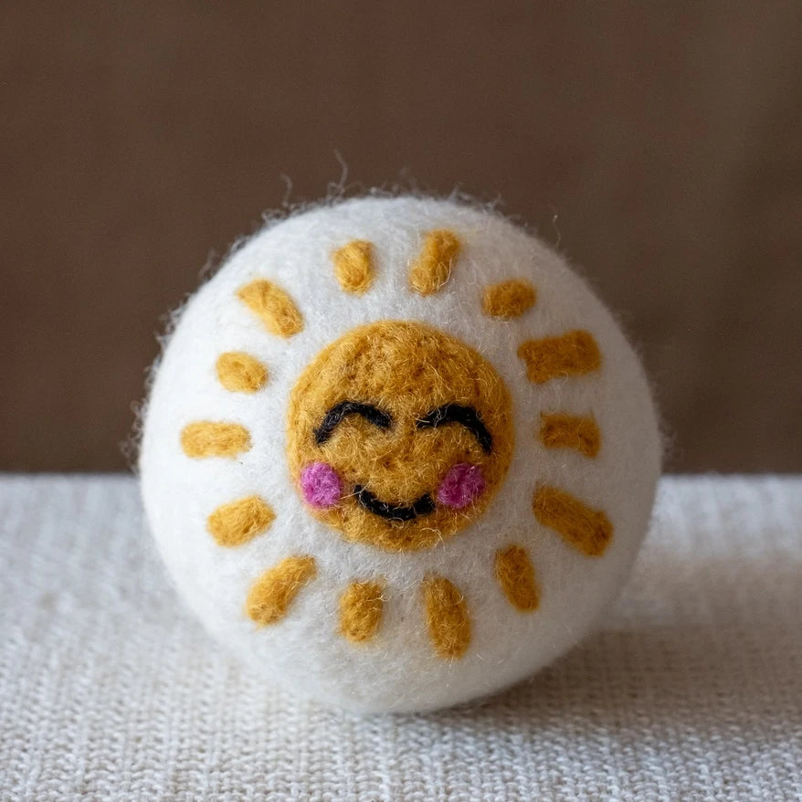 Eco Wool Dryer Ball - Sun
