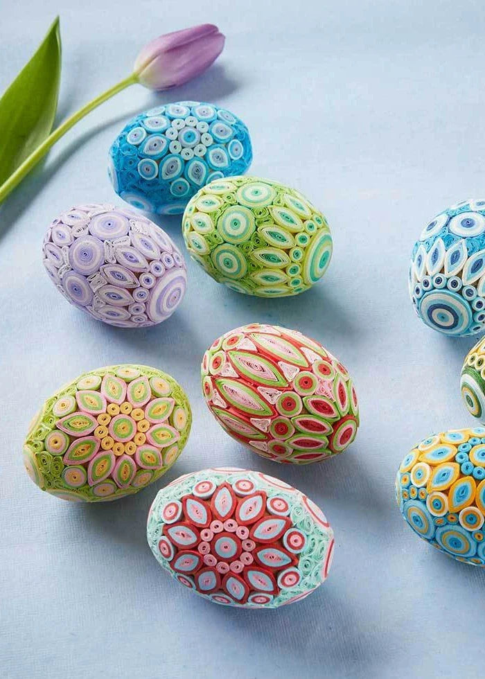 Quilled Eggs