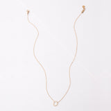 Mallory Sun Necklace Gold