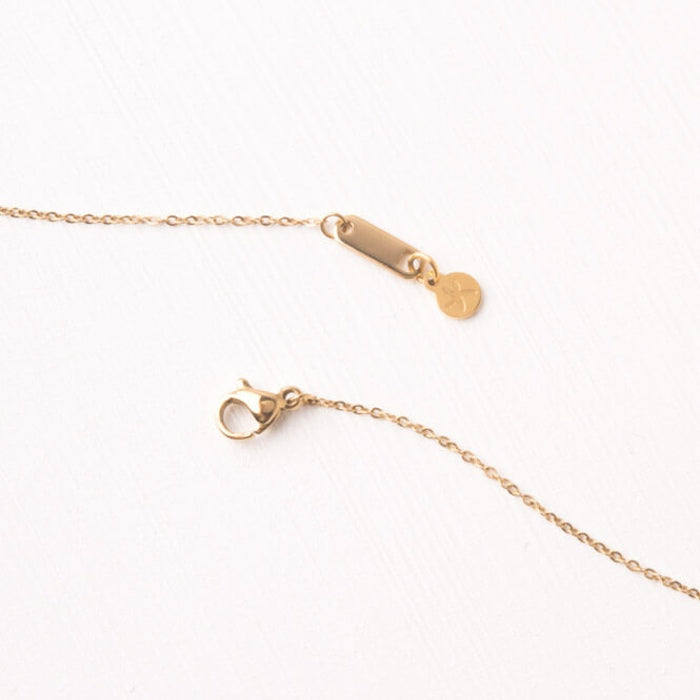 Mallory Sun Necklace Gold