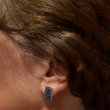 Abalone Waves Earrings by Women's Peace Collection featuring shimmering abalone shell in a wave design for elegant jewelry.