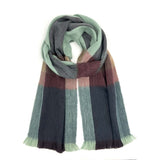 Alpaca Plaid Scarf Twilight
