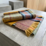 Alpaca Tartan Scarf Sundown