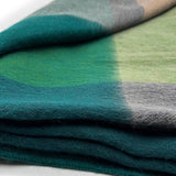 Soft alpaca throw blanket from Shupaca, featuring a cozy, woven design in neutral tones for warmth and style.