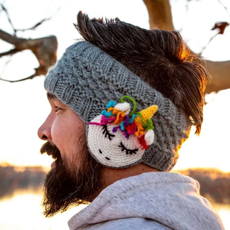 Animal Earwarmer Unicorn