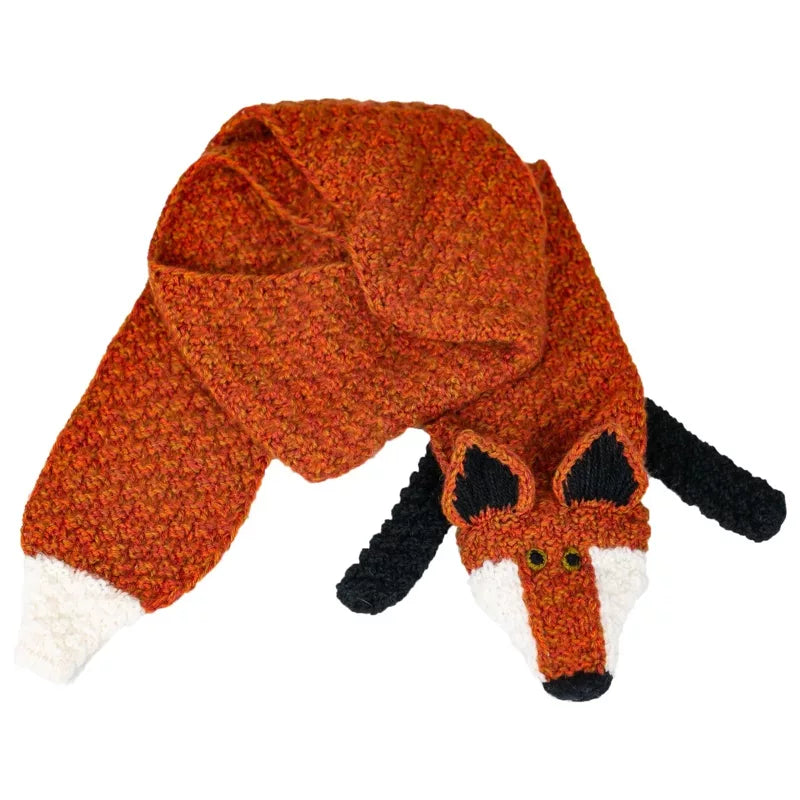 Animal Scarf Fox