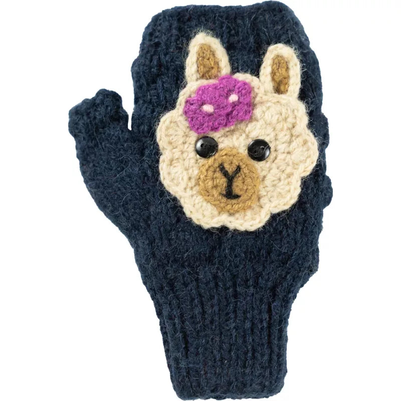 Animal Wrist Warmer Alpaca