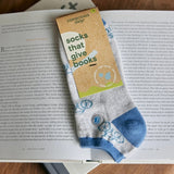 Ankle Socks that Give Books Bicycles