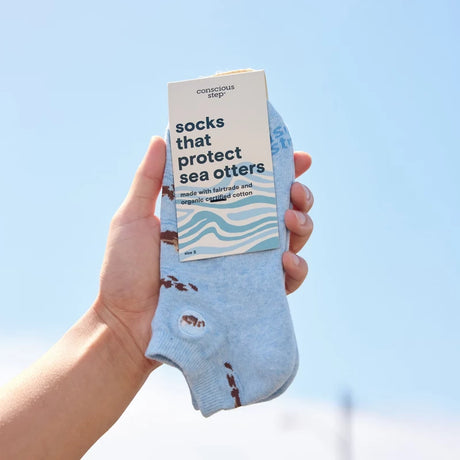 Ankle Socks that Protect Sea Otters