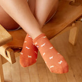 Ankle Socks that Stop Violence Against Women Butterflies 3