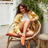 Ankle Socks that Stop Violence Against Women Butterflies 4