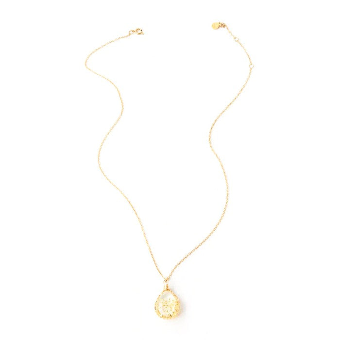 Starfish Project Blossom Necklace featuring delicate floral pendant on a silver chain, perfect for elegant everyday wear.