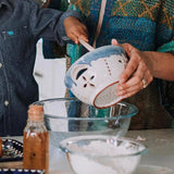 Blue Skies Berry Colander
