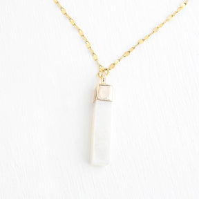 Starfish Project Brayden Pendant featuring a luminous mother of pearl, for an elegant jewelry accessory.
