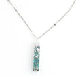Brayden Turquoise Necklace Silver