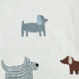 Viverano Buddy Dog Baby Blanket featuring soft fabric and a cute dog design, perfect for keeping babies cozy and comfortable.