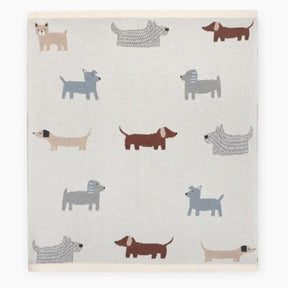 Viverano Buddy Dog baby blanket with soft fabric and dog pattern, perfect for infants and young children.