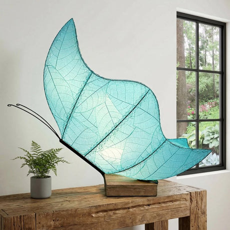 Butterfly Table Lamp - Blue