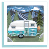 Camper Quilling Card