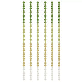 Capiz Shell Strand - Ombre Avocado