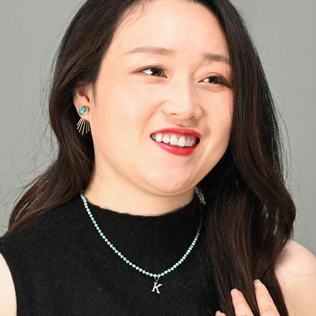 Caroline Emperor Stone Stud & Fringe Earrings 2