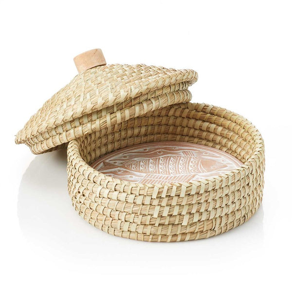 Catch of the Day Lidded Bread Warmer