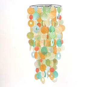 Chandelier Capiz Chime - Tropical Flower