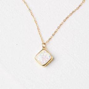 Clare Opal Necklace
