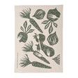 Cotton Tea Towel Farm to Table Olive
