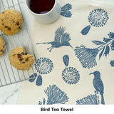 Cotton-Tea-Towel-Sunbird-Steel-Blue with name