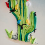 Christmas Cactus Quilling Card