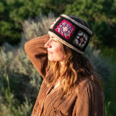 Crochet Earwarmer Cream