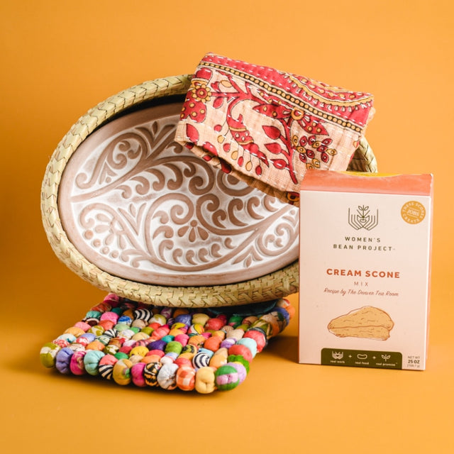 Curly Fern Bread Warmer Gift Set