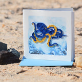 Deep Sea Octopus Quilling Card