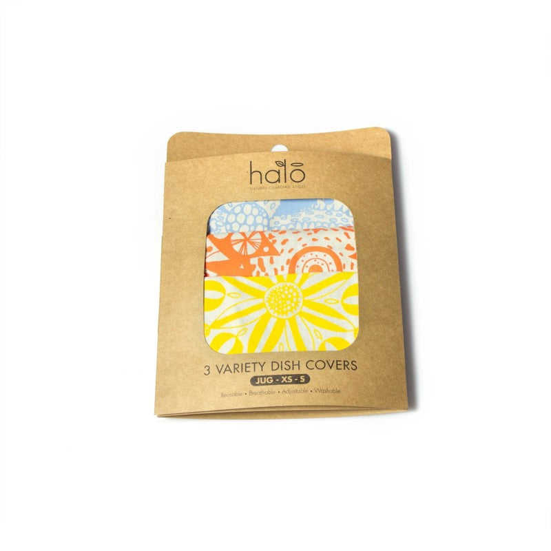 Organic Cotton Dish Covers - Small Set of 3 Aloe