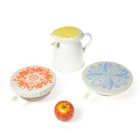 Dish and Bowl Cover Small Set of 3 Aloe