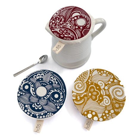 Dish and Bowl Cover Small Set of 3 Paradise