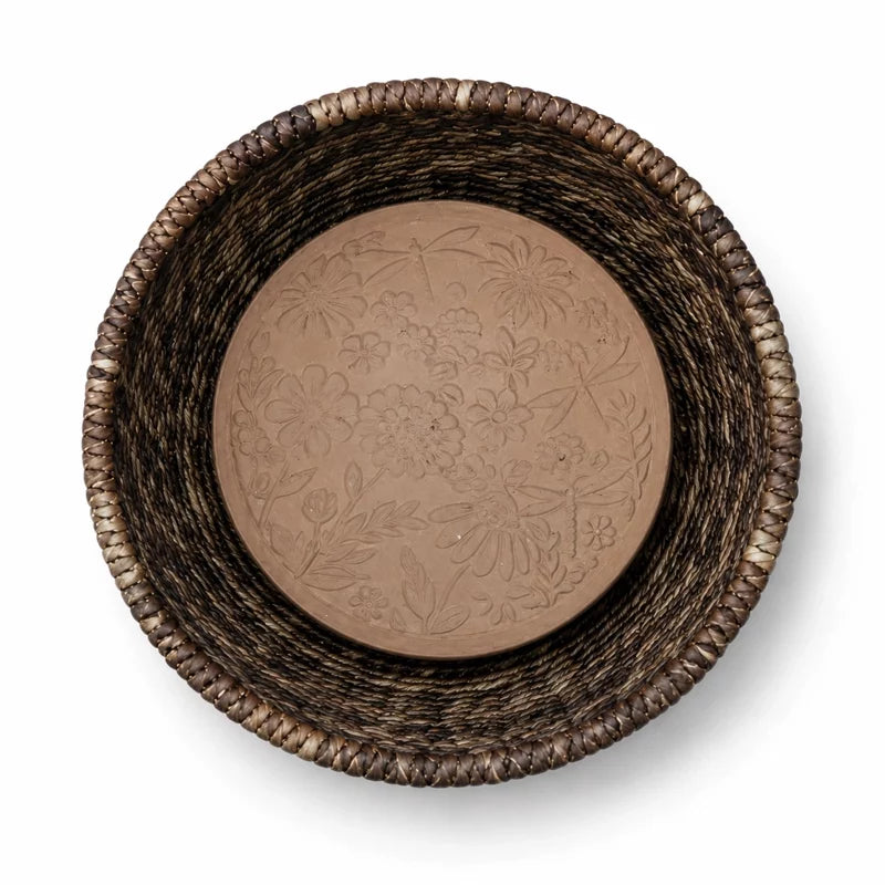Dragonfly Garden Bread Warmer Basket