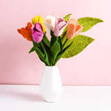 Dutch Tulip Felt Flower Bouquet