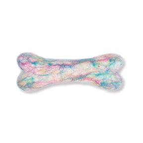 Eco Wool Dog Bone Tye Dye Large