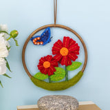 Felt Flower Ring Mexican Sunflower