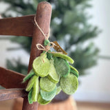 Mistletoe Sprig Felt Ornament